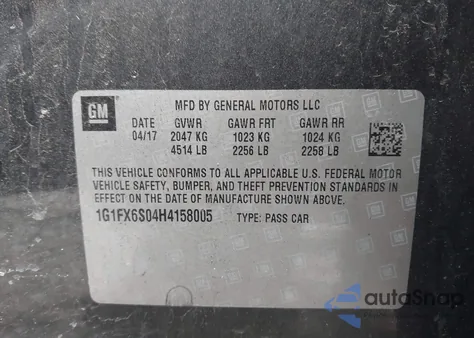2017 Chevrolet Bolt Ev Premier from USA, damaged, VIN 1G1FX6S04H4158005